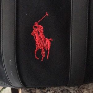 Ralph Lauren black tote bag